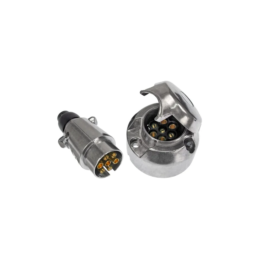 Fișă și priză metalică cu 7 pini VLC2103