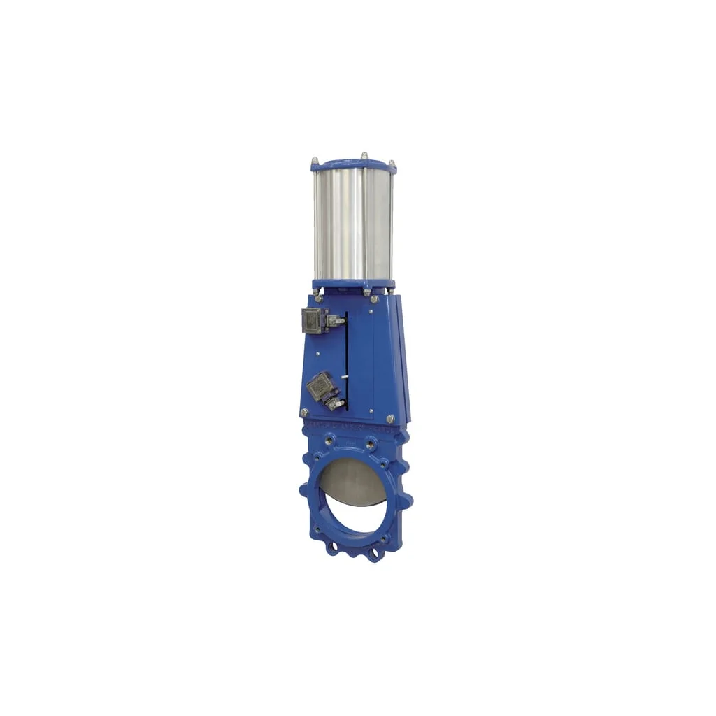 Robinete cu sertar+cilindru pneumatic VGRP125