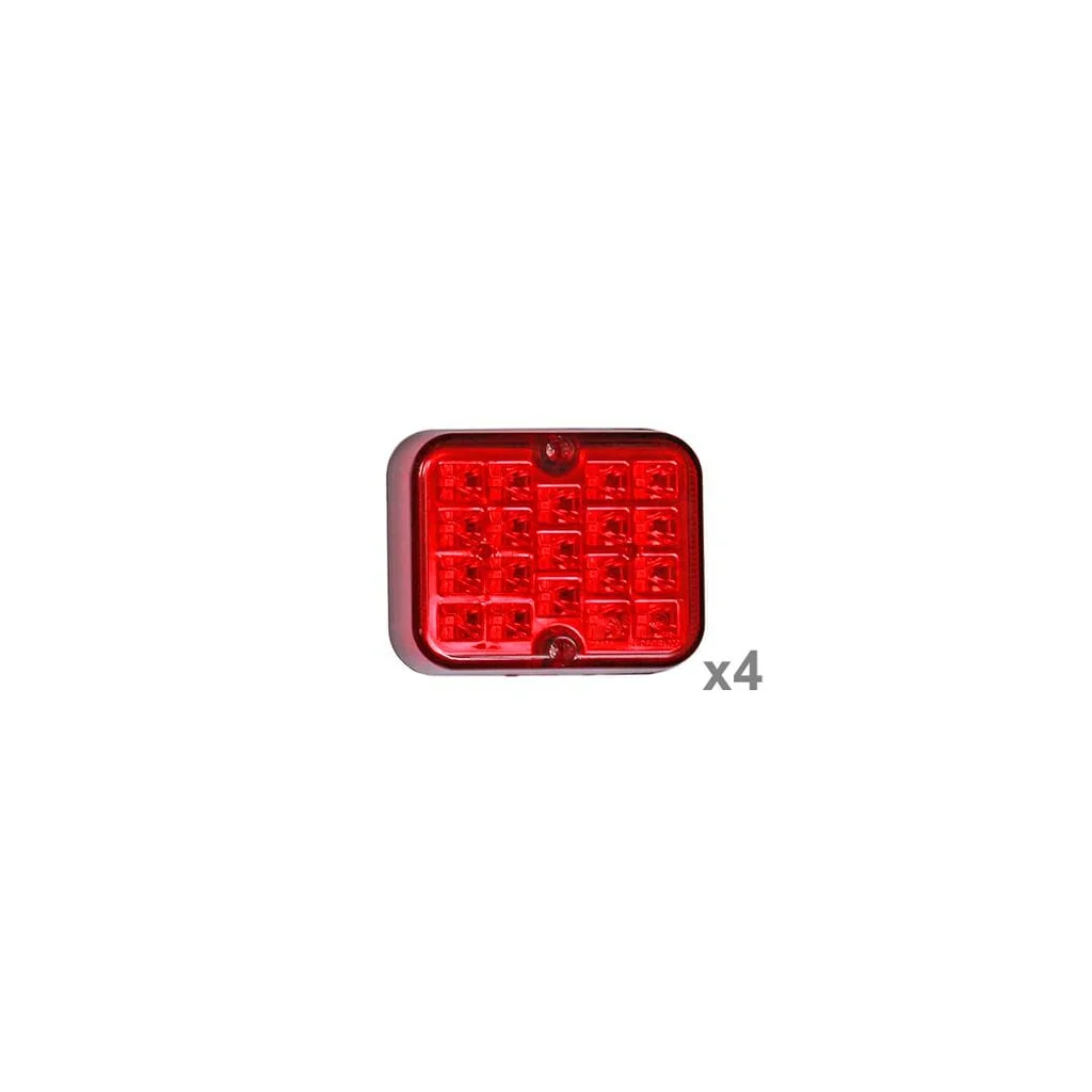 Lumină de ceață cu LED-uri de 12V Vapormatic (x4) VLC6132