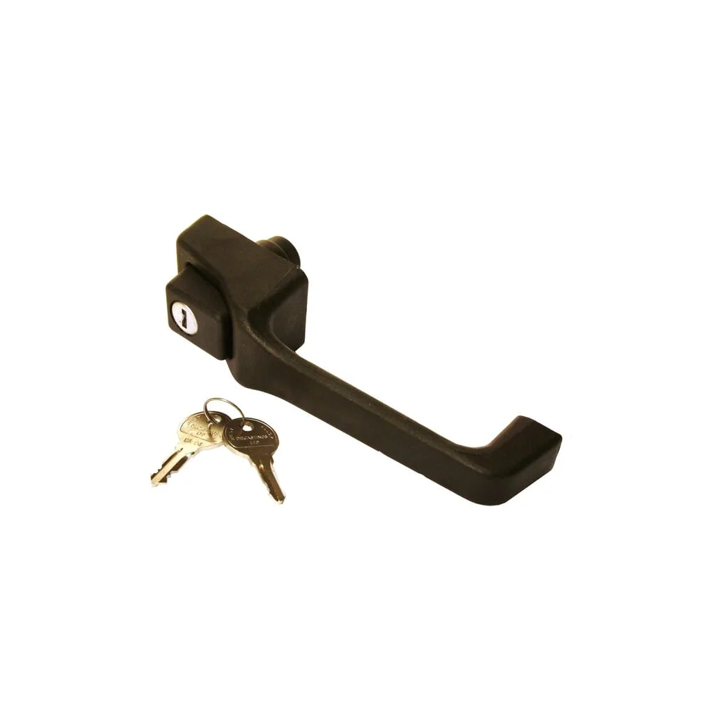 Mâner exterior pentru ușă, cu buton VLD1417