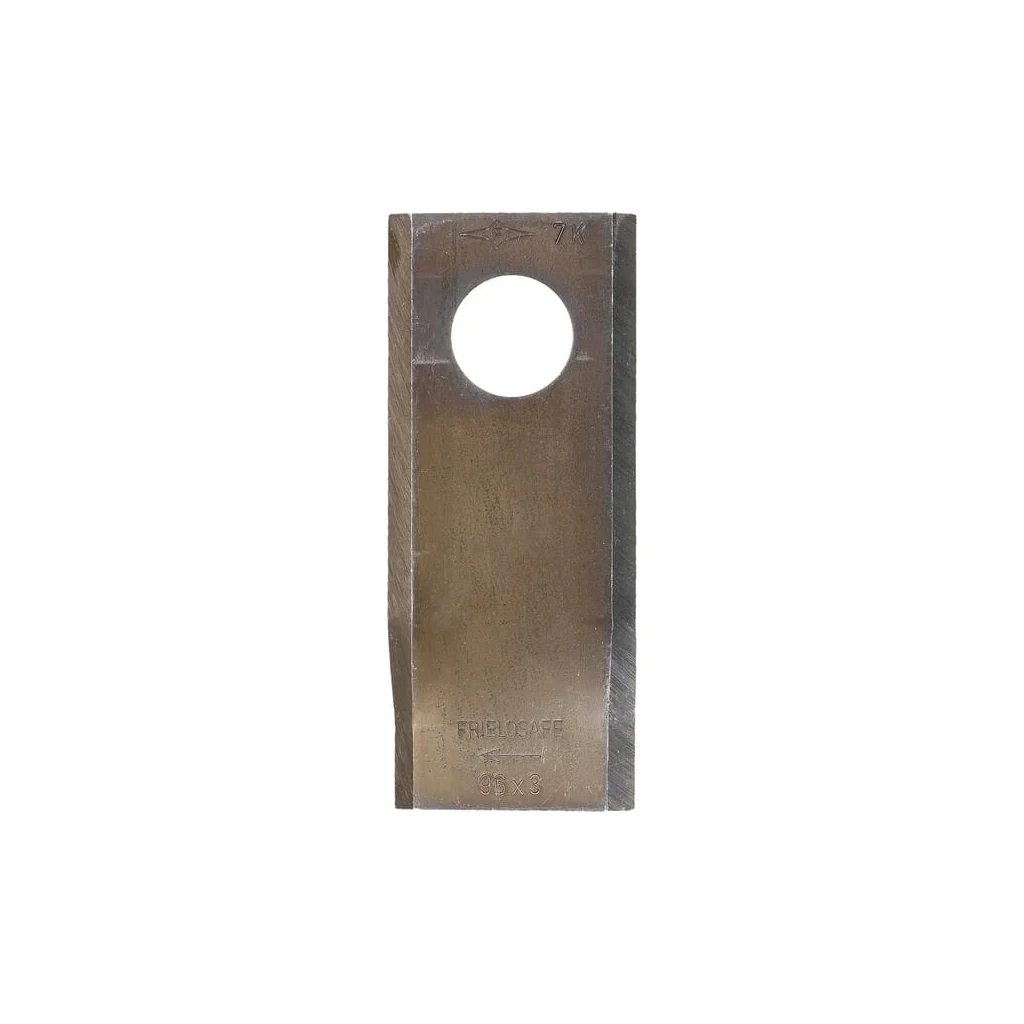 Lamă cositoare dreapta 96x40x3mm orificiu 19mm pachet 25 buc. potrivită pentru Deutz-Fahr VF16502726KR