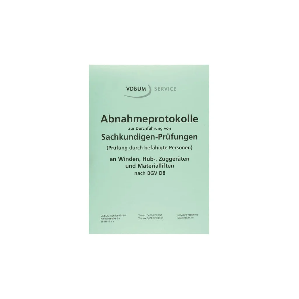 Proces verbal de verificare-palane VDBAP0006