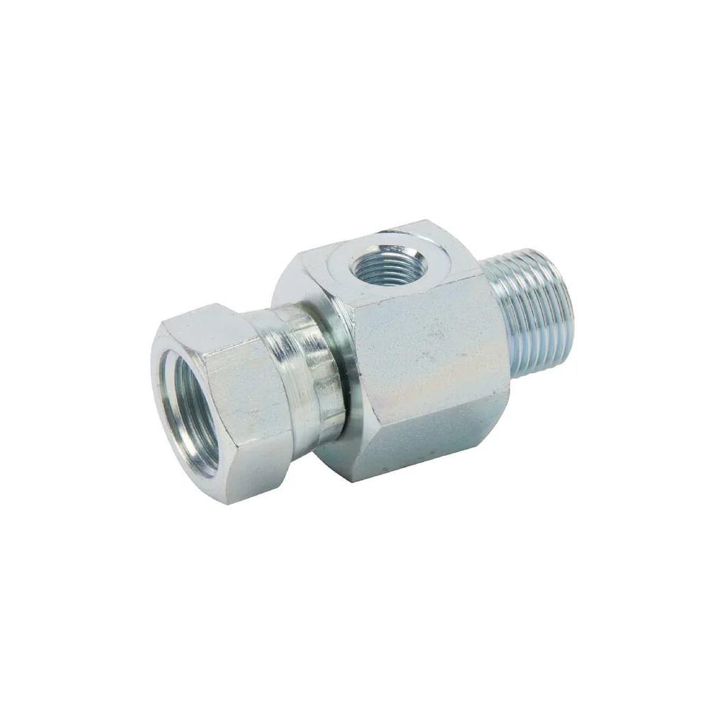 Adaptor M/F 3/8" cu cuplaj de măsurare 1/8"BSP VNBW06M02