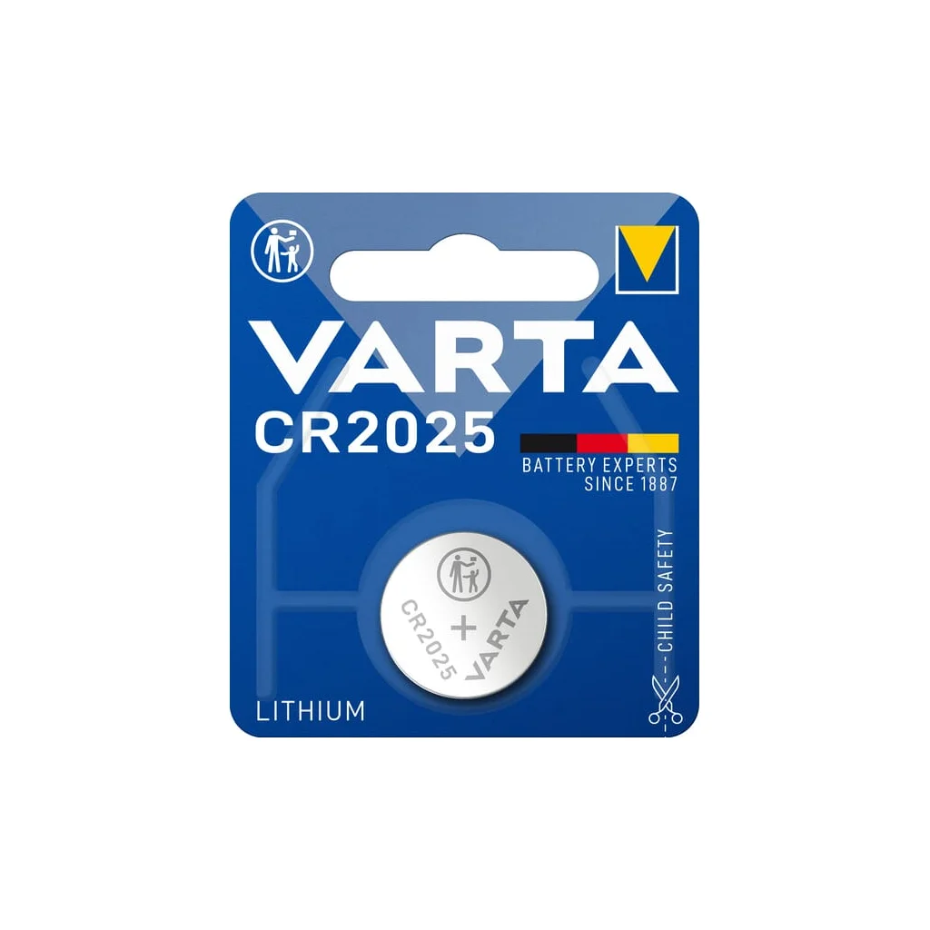 Baterie uscată CR 2025 Varta VT6025