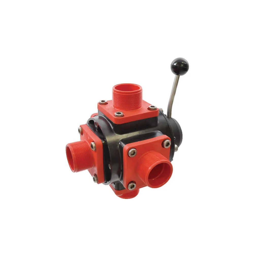 Robinet cu bilă 4/5 căi 2" VTDC0600