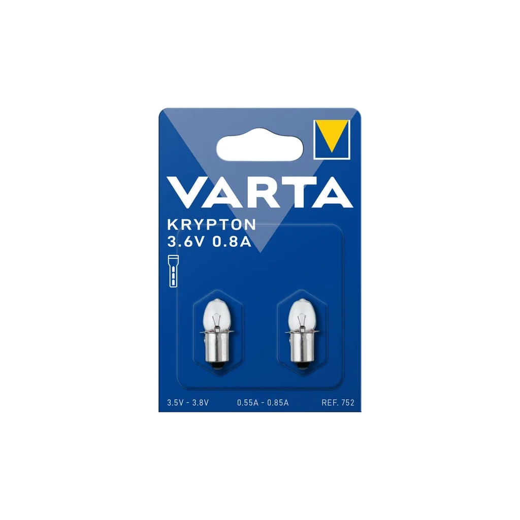 Bec kripton B2 pară P13.5s 3,6V 3W 32lm alb VARTA Consumer Batteries VT00752