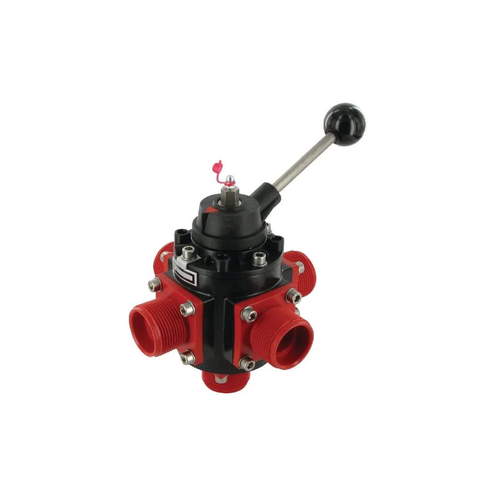 Robinet cu bilă 4/5 căi 1 1/4" VTDC1300