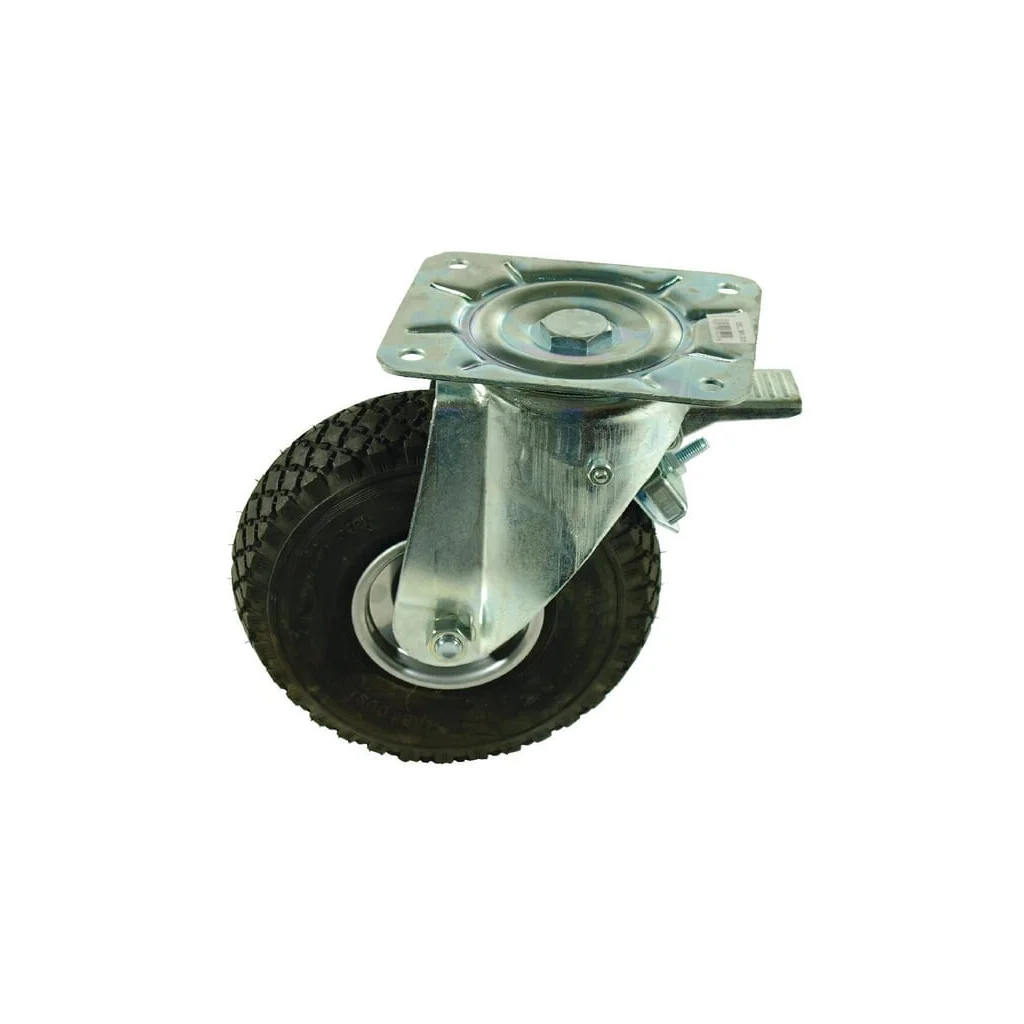 Rolă de ghidare cu frână cu bandaj pneumatic 260mm WH50PNT260