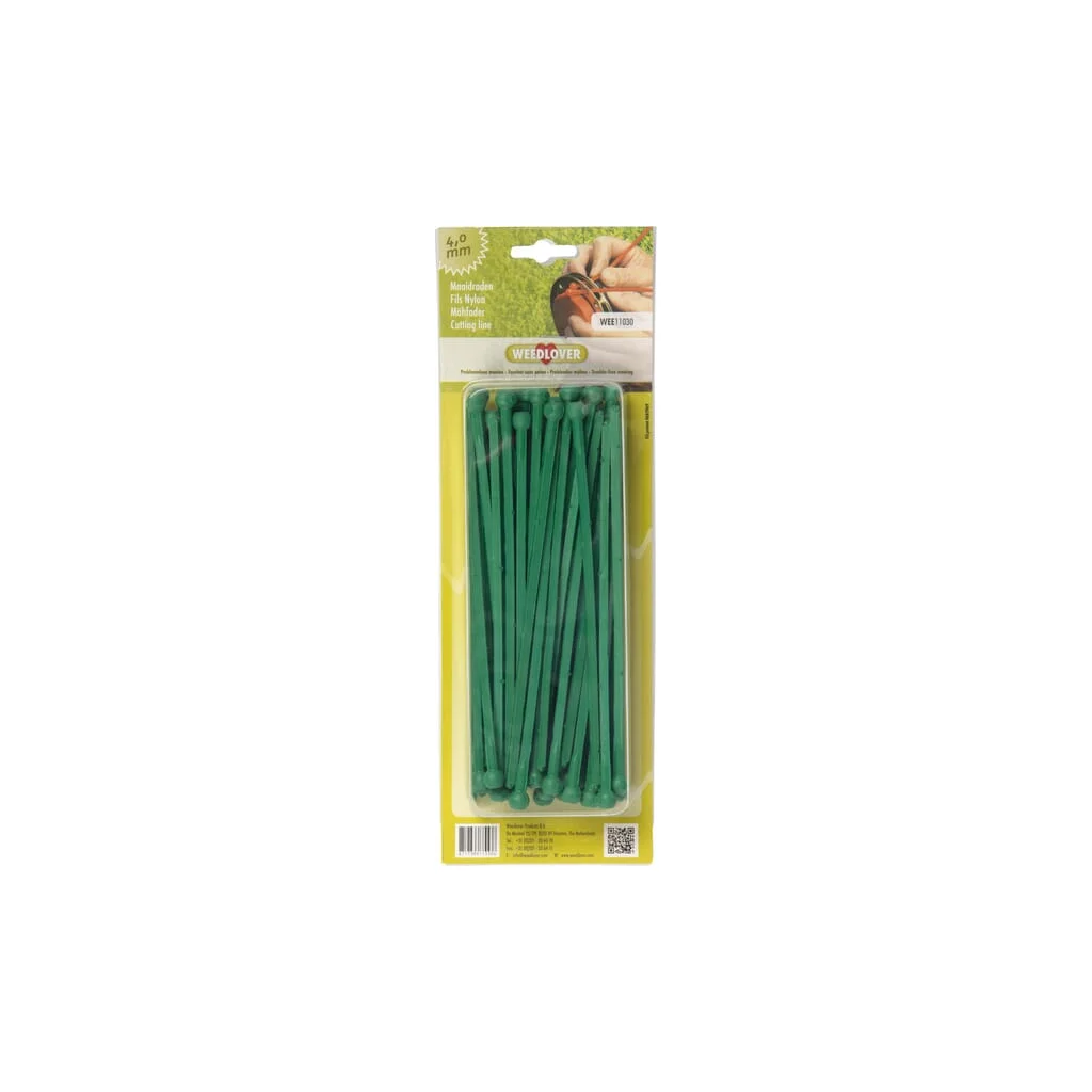 Fir de tăiere diametru 4mm, pătrat, verde, Weed Lover WEE11030