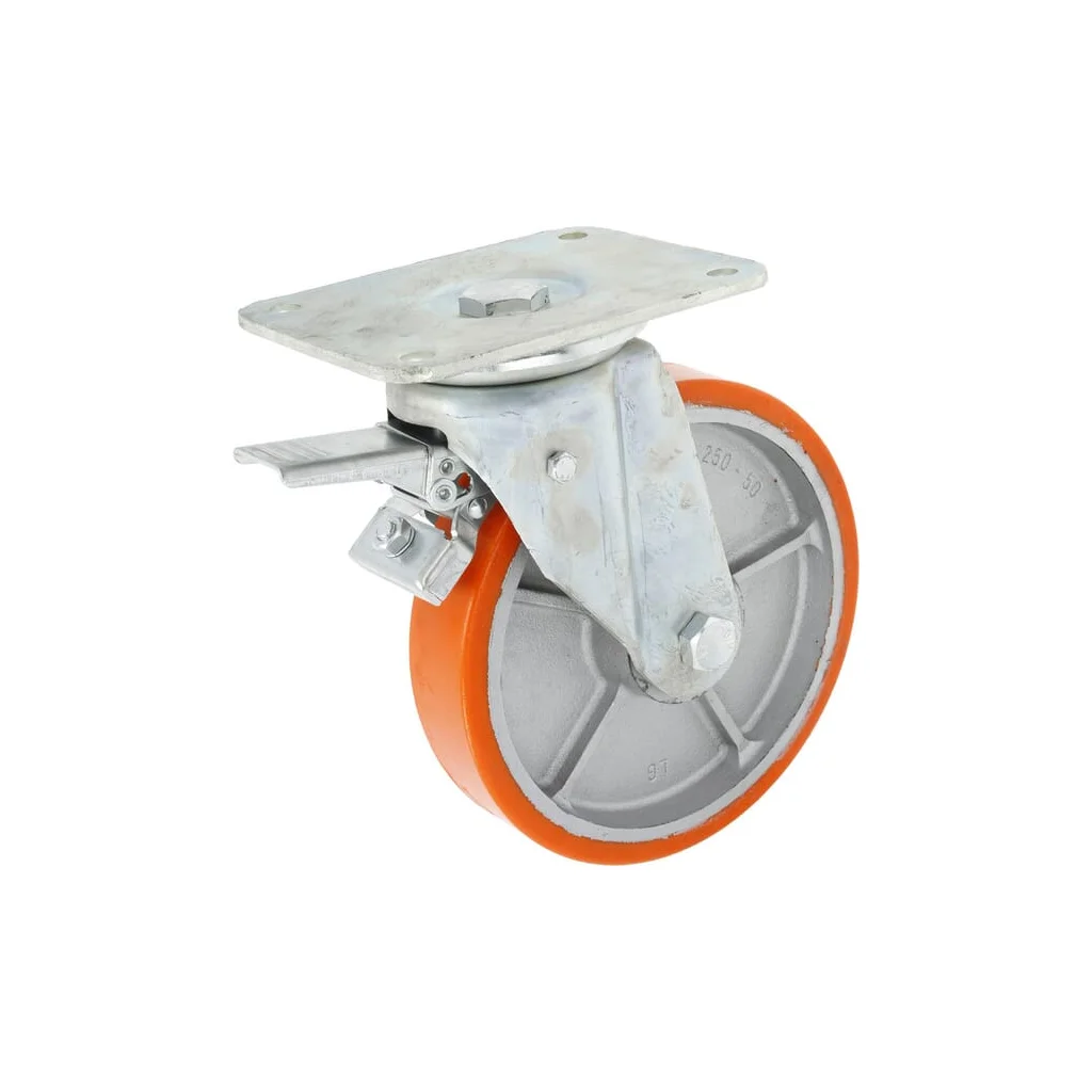 Rolă de ghidare cu frână 250mm WH700P250