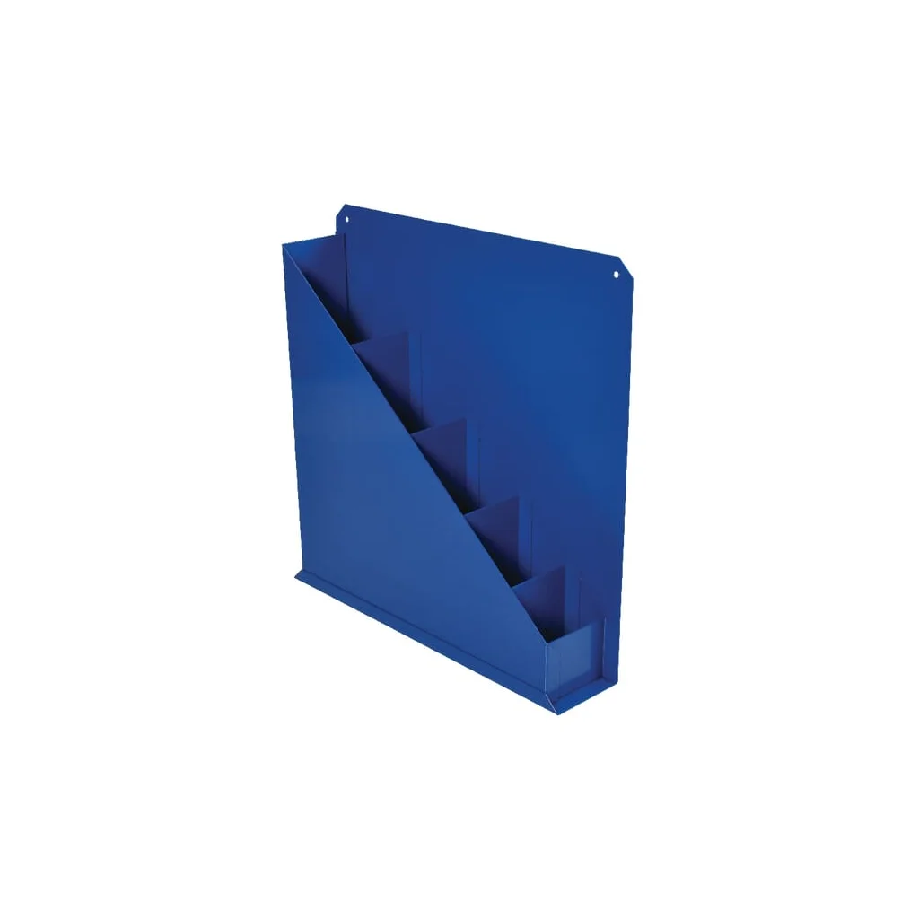 Cutie de depozitare 380x385x80mm, plastic albastru, Metalin WE2193838BL
