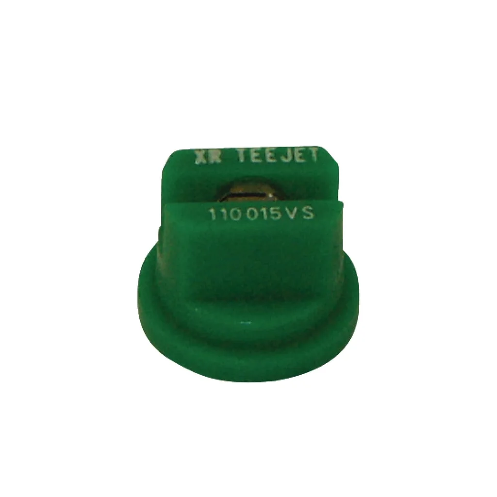 Duză ventilator plat XR 110° 015 verde din oțel inoxidabil TeeJet XR110015VS