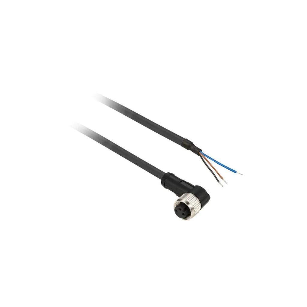 Cablu senzor, M8, 2m, 3P, unghiular XZCP0666L2