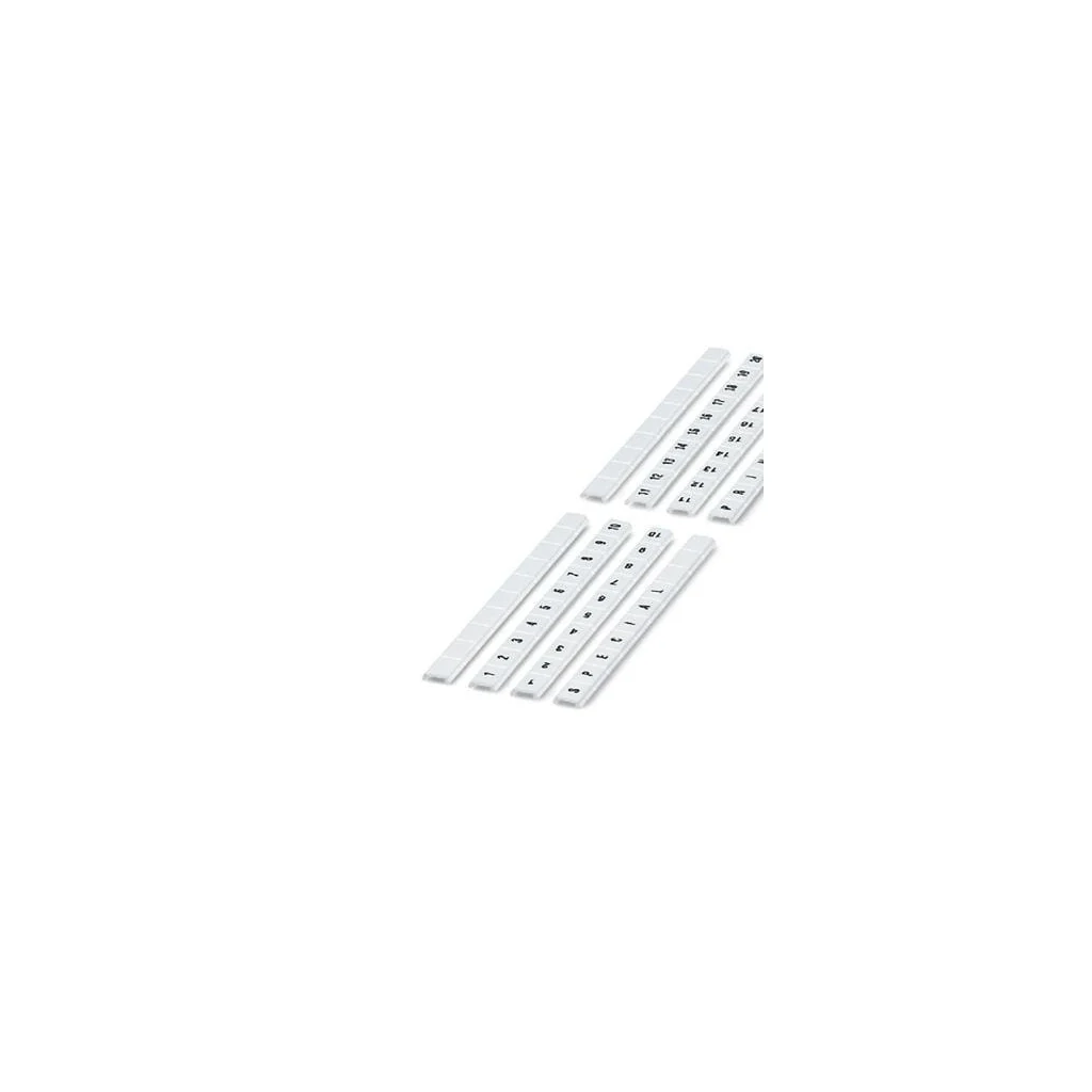 Bandă de marcaj Zack 1-10, plată, 8,2 mm ZBF8LGS110