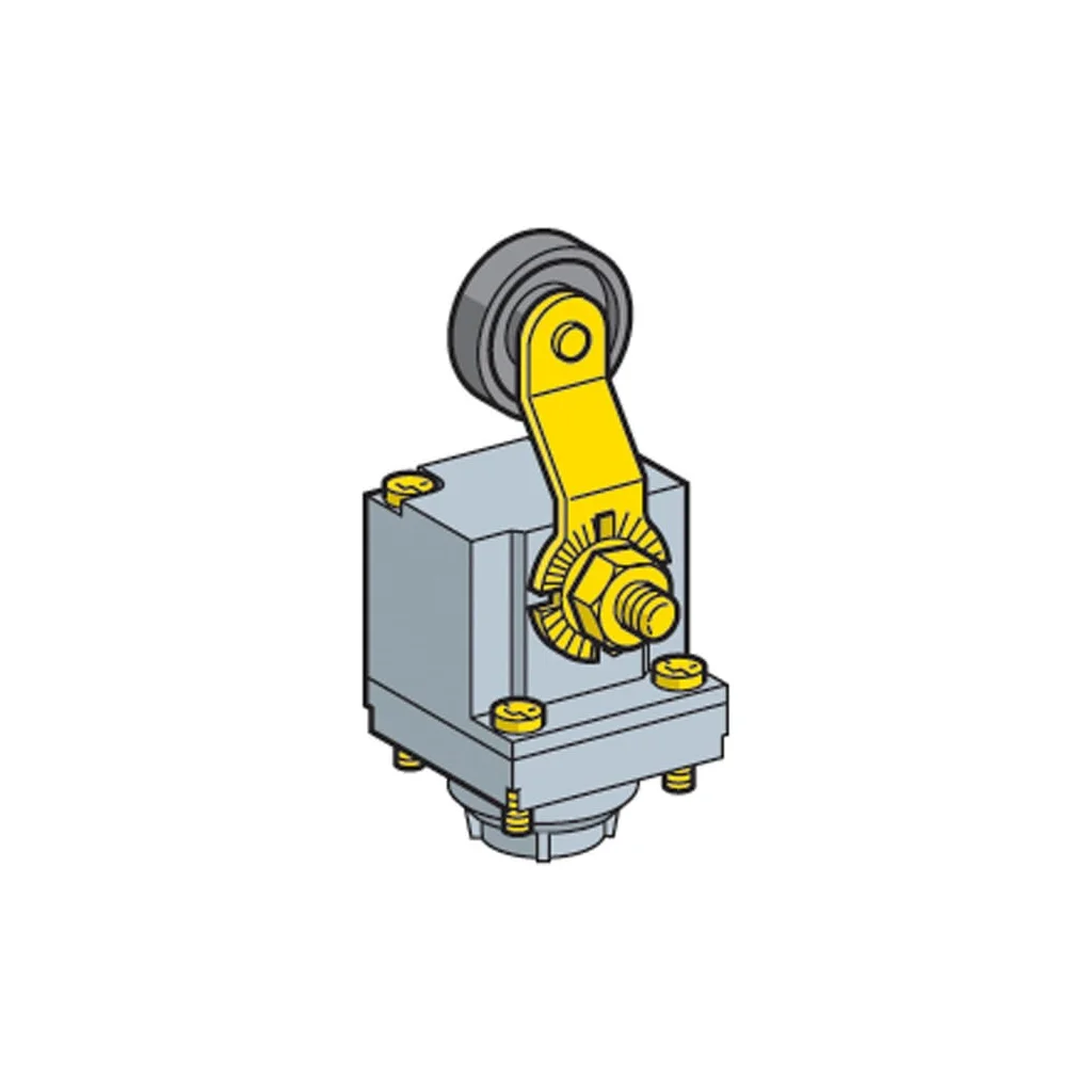 Levier cu rolă, rolă din plastic ZCKD15