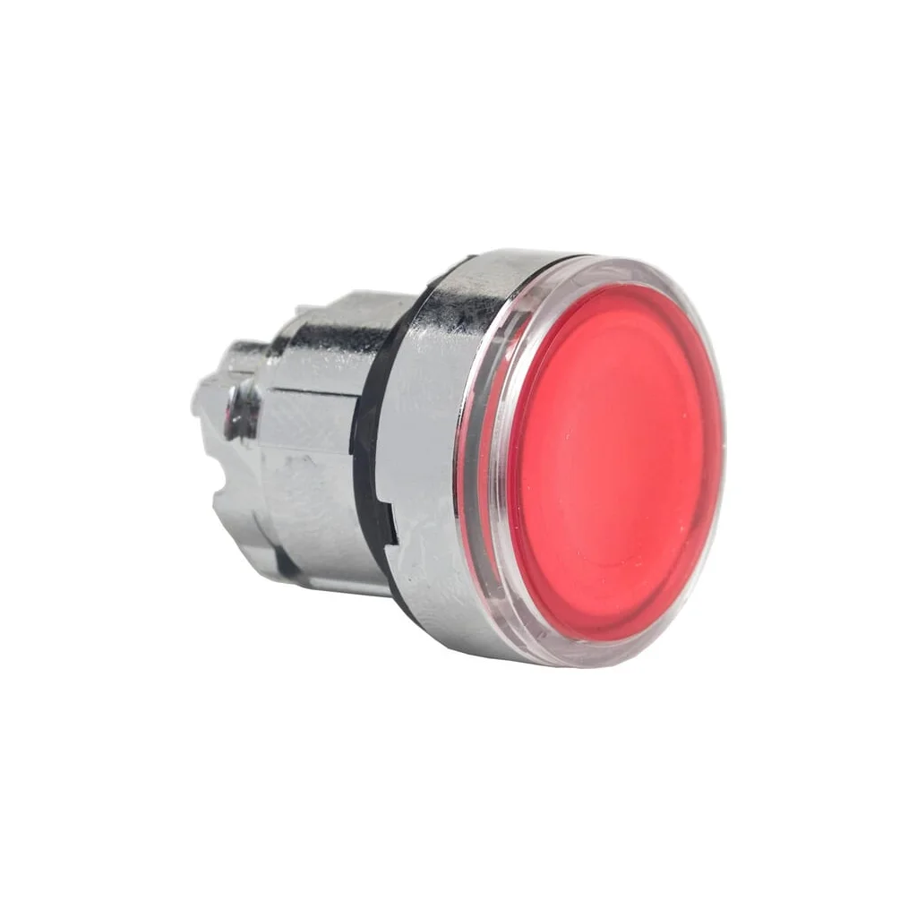 Buton de semnalizare, roșu, cu blocare ZB4BH043