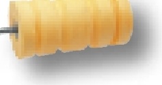 Arc Cellasto - cu M8 filet, Ø 65 mm, inaltime 125 mm