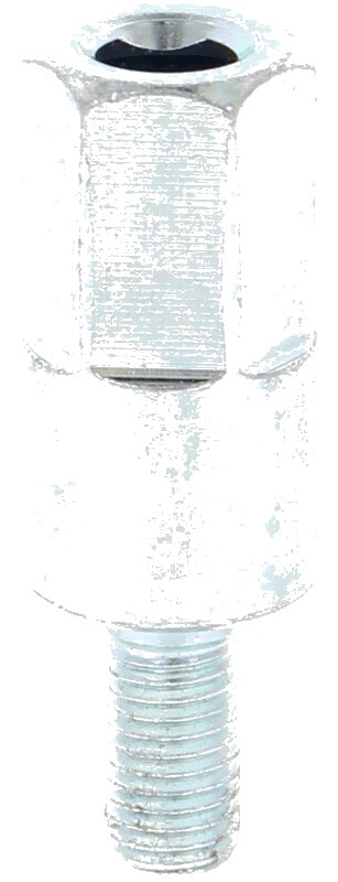 Adaptor arbore - M6 filet dreapta Suport arbore oval / 6,5 x 8 mm