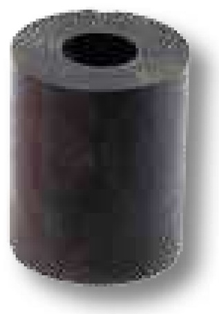 Arc din cauciuc - 63 x 63 mm, orificiu 17 mm