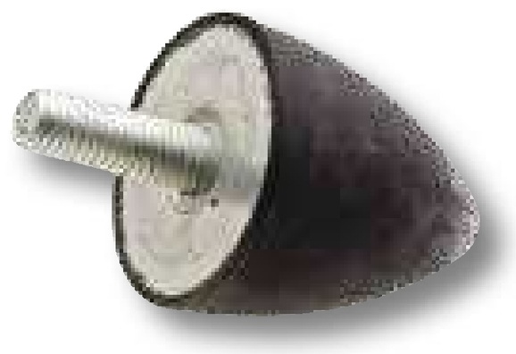 Bucsa silent pentru suspensie roata - 50 x 27 mm