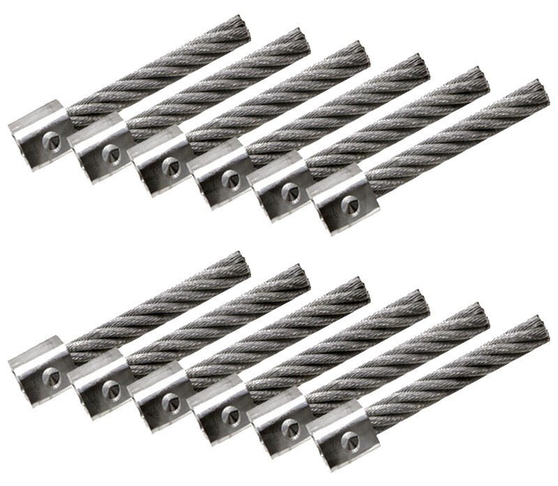 Set capete perii de sârmă 145 mm