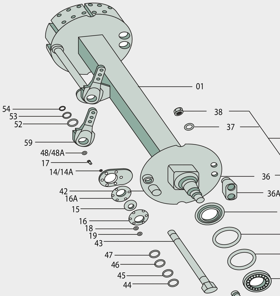 BPW-Agrar Bolt frana