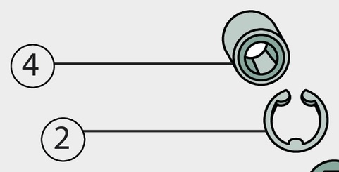 Set rulmenti compacti 39 x 72 x 37 mm