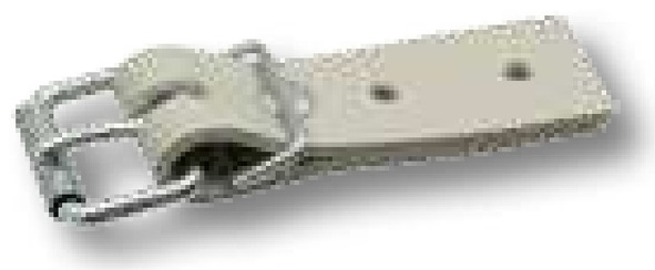Catarama - Apărătoare de zgârieturi, cu cataramă cu role sudată, plastic bej