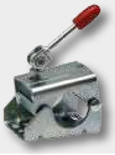 Bratara de prindere zincat, levier rigid
