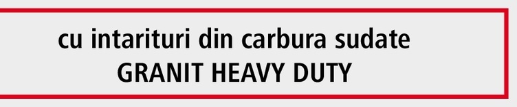Heavy Duty Varf de brazdar - cu plăci din metal dur lipite