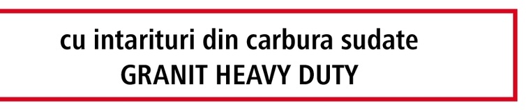 Heavy Duty Varf de brazdar - cu plăci din metal dur lipite