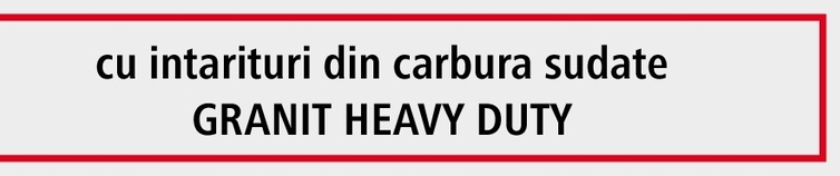 Heavy Duty Varf de brazdar - cu plăci din metal dur lipite