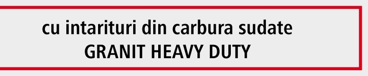 Heavy Duty Varf de brazdar - cu plăci din metal dur lipite