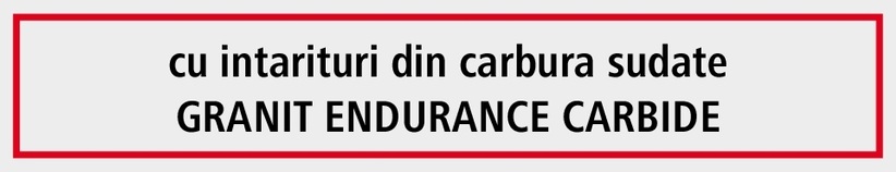 ENDURANCE Carbide Cuțit freză 380 mm
