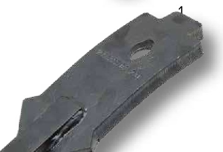 Heavy Duty Varf de brazdar - cu intarituri din carbura sudate