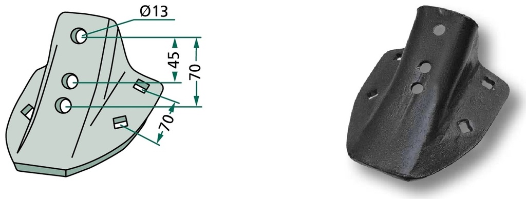 Suport brazdar