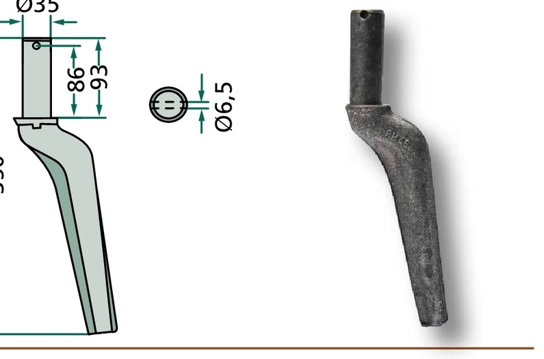 Lagar de tensionare - 7 x 70 mm