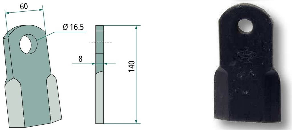 Cutit 140 mm