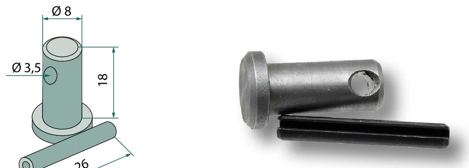 Bolt - cu splint