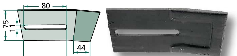Racleta din tabla 140 mm