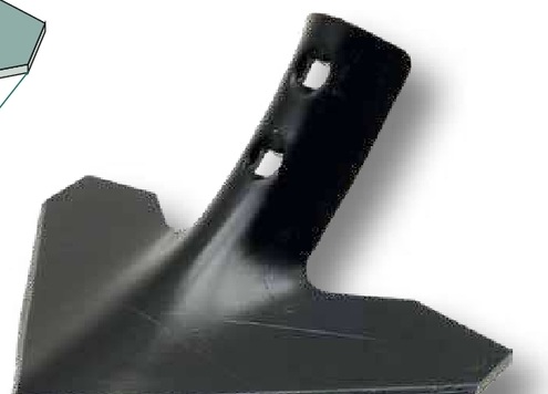 Brazdar laba de gasca 250 x 8 mm