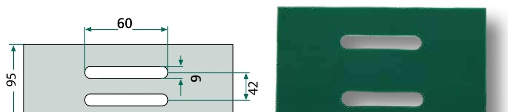 Racleta de plastic - Greenflex