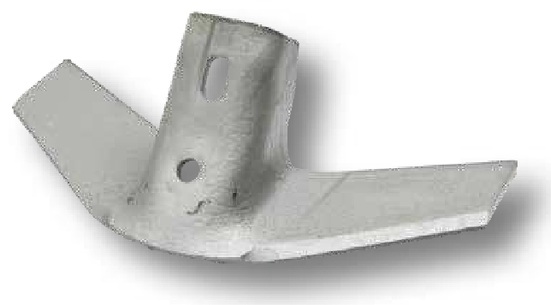 Brazdar cu aripi 290 x 8 mm
