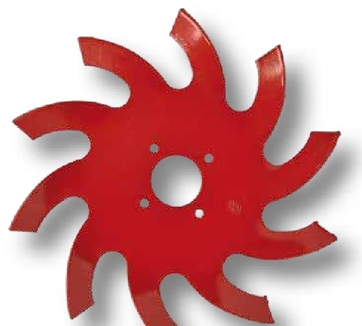 Disc tip stea - dreapta, rosu