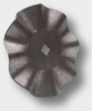 Disc ondulat - in relief