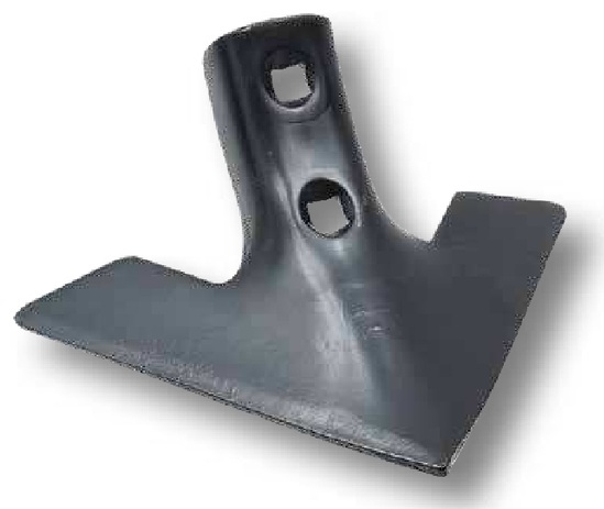 Brazdar cultivator 145 x 195 x 5 distanta dintre orificii 45 mm