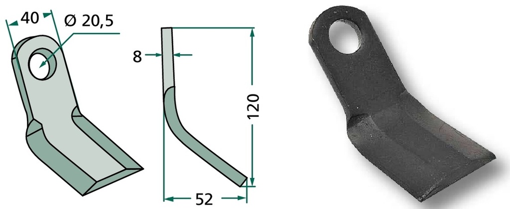 Cutit Y 120 mm