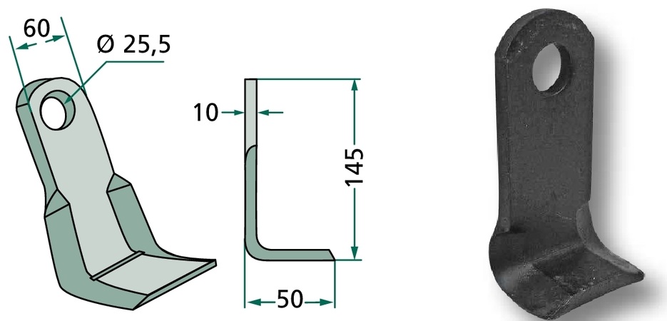Cutit unghiular 145 mm