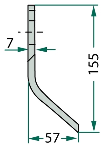 Cuțit Y 230 mm