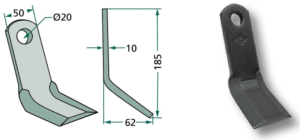 Cutit Y 185 mm